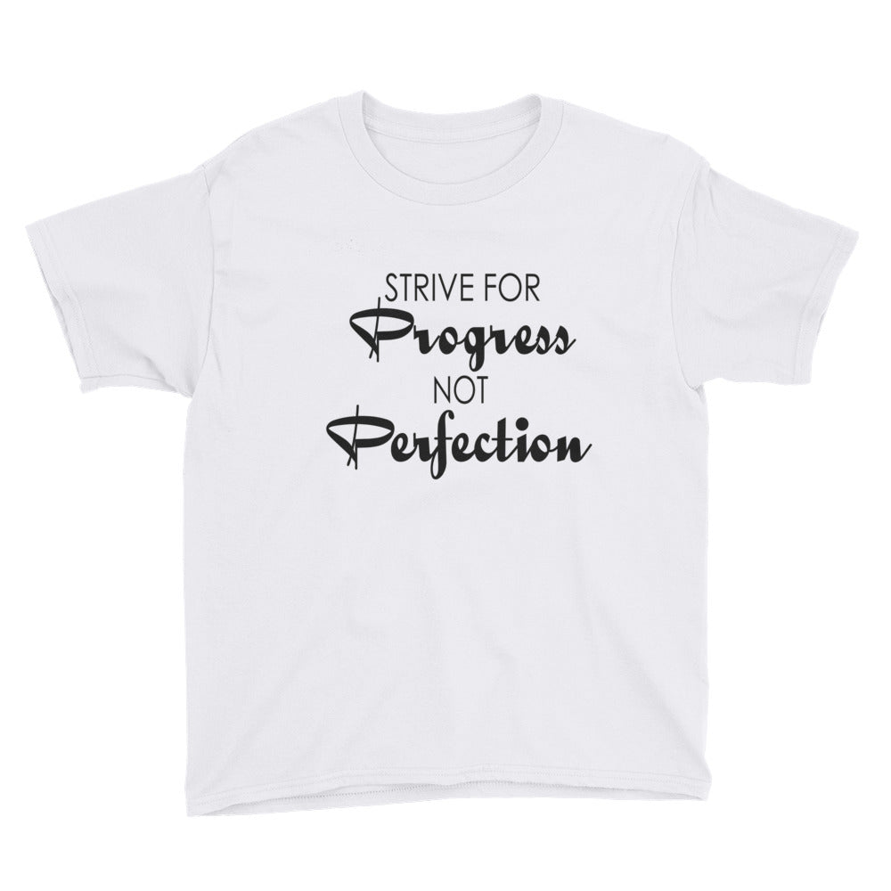 Youth Short Sleeve T-Shirt-Strive for Progress