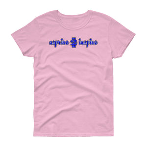 Women's short sleeve t-shirt-Inspire