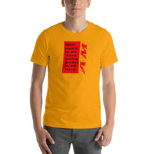 Short-Sleeve Unisex T-Shirt-I AM (in red)