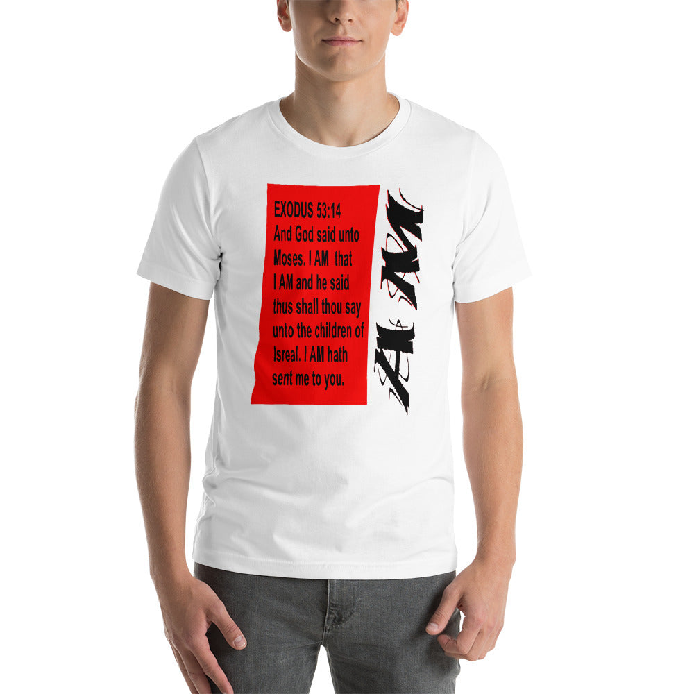 Short-Sleeve Unisex T-Shirt- I AM